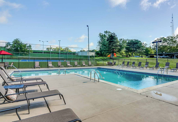 Sparkling Swimming Pool at Northville Woods - Northville, MI, Northville, 48168